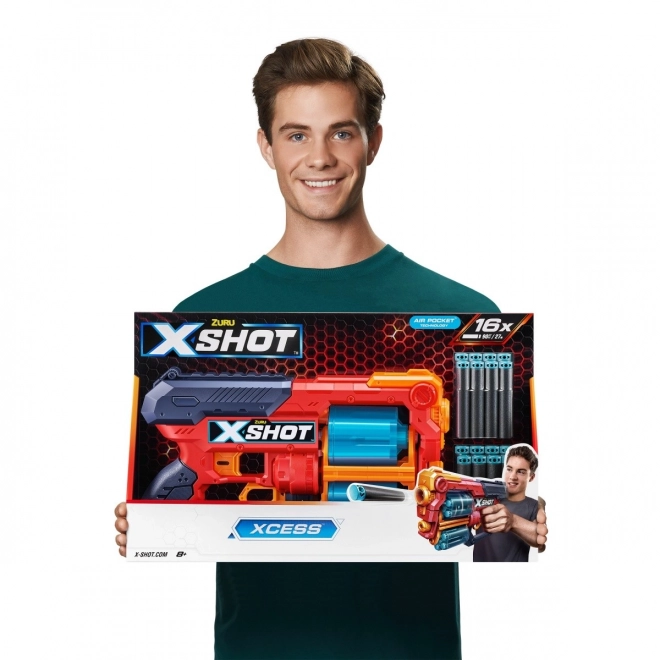 Lansirni pištolj X-Shot Excel Xcess (16 strelica) narančasta