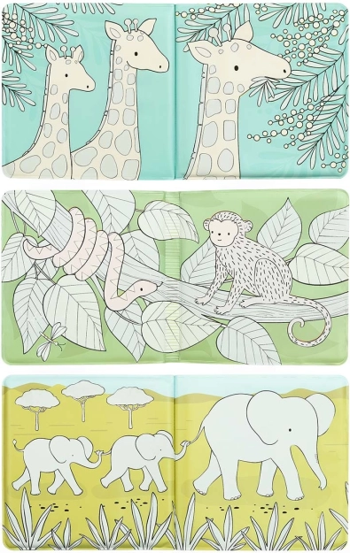 Čarobna knjižica za vodu A Little Lovely Company – Savanna