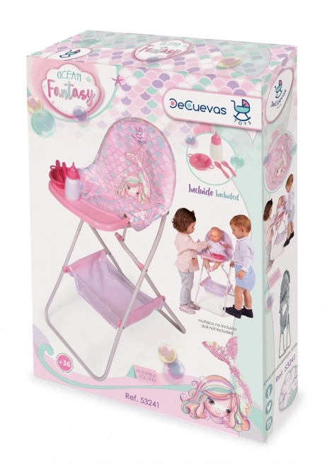 DeCuevas 53241 sklopiva stolica za lutke s dodacima Ocean Fantasy 2021