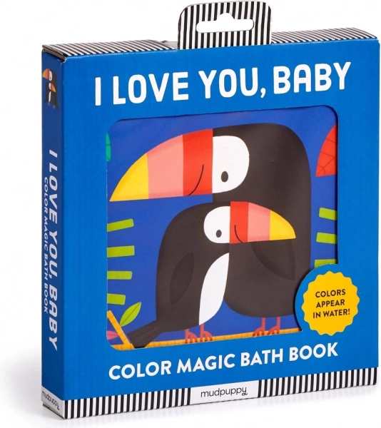 mudpuppy čarobna knjižica za kupanje i love you