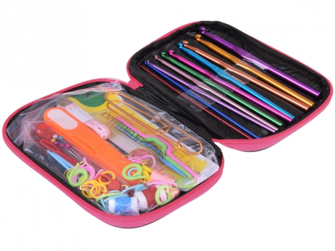 Set za kukičanje s dodacima, 100 komada