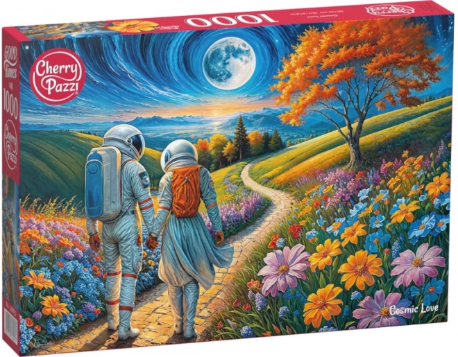 Puzzle Kozmička ljubav s 1000 dijelova