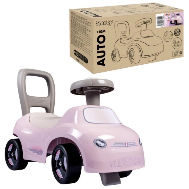 Smoby Guralica Auto Ružové