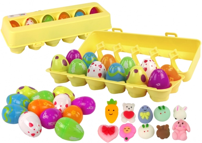 Set uskršnjih jaja Squishy 12 komada