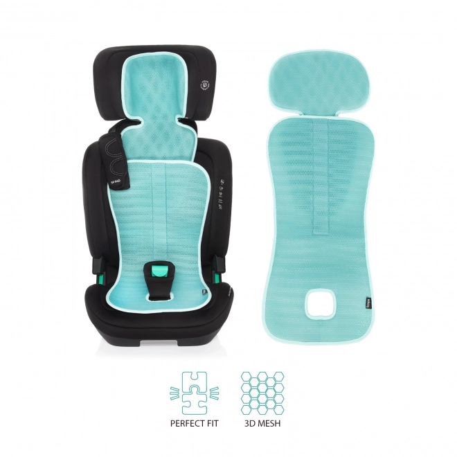 Prozračna podloga za autosjedalice Breeze sk. 2/3, Camelia Pink