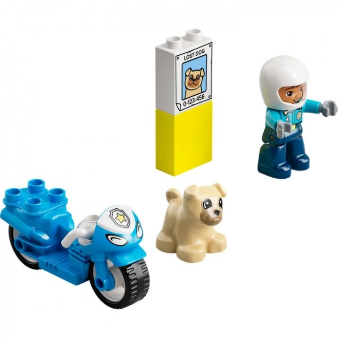 LEGO Duplo 10967 Policijski motocikl