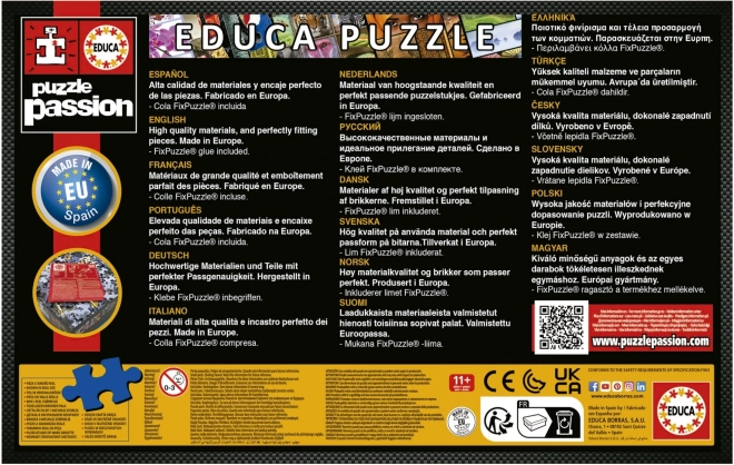 EDUCA Puzzle Zabava ispod površine 500 dijelova