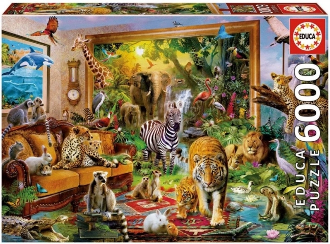 Educa Puzzle Dolazak u sobu 6000 dijelova