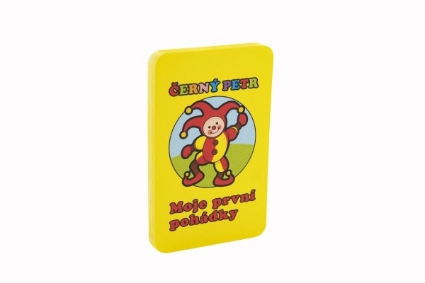 Crni Petar Moje prve priče društvena igra - karte u plastičnoj kutiji 6x9cm