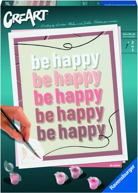 CreArt Be Happy slikarski set za tinejdžere