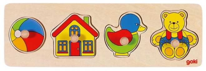 Igračka puzzle - drvena igračka Goki