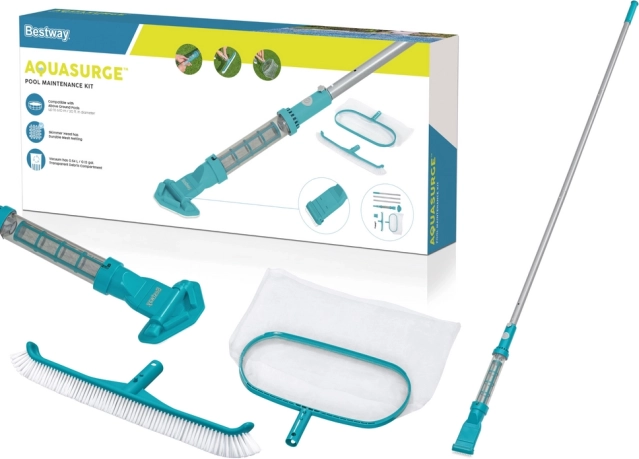 set za čišćenje bazena bestway aquasurge bežični