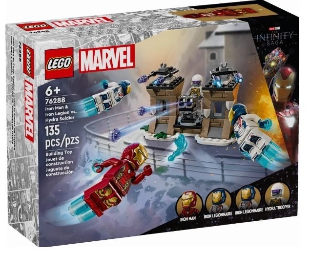 LEGO Marvel Super Heroes 76288 Iron Man i Željezna legija vs. vojnik Hydre