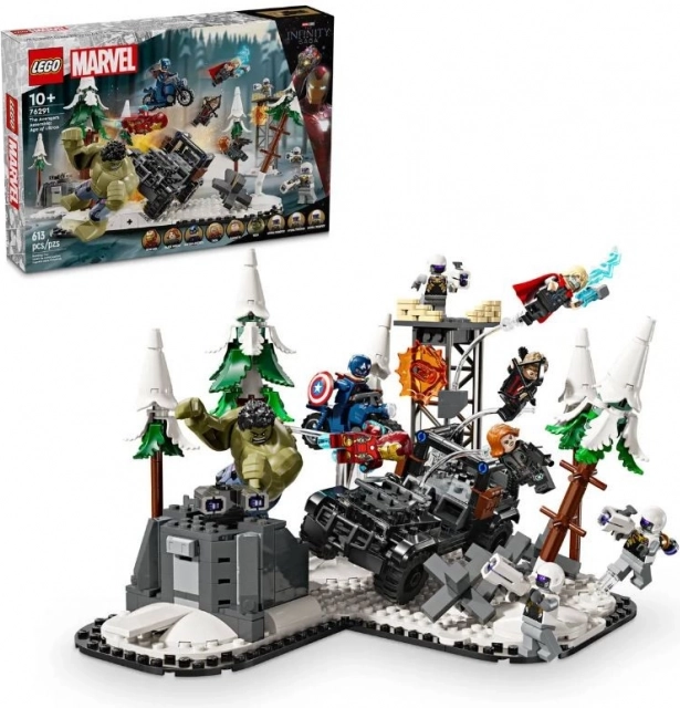 Lego Marvel Avengers: Doba Ultrona set za slaganje 613 dijelova