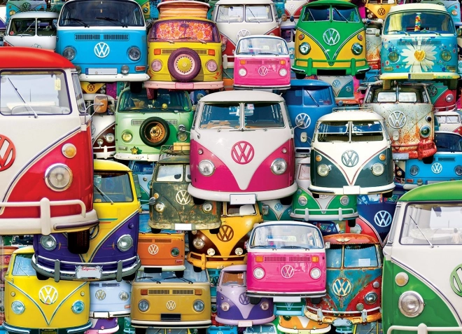 EUROGRAPHICS Puzzle Volkswagen Bus: Funky Jam 1000 komada
