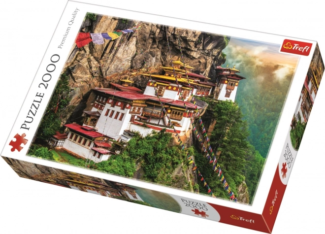 Puzzle Tigrovo gnijezdo Butan 2000 komada