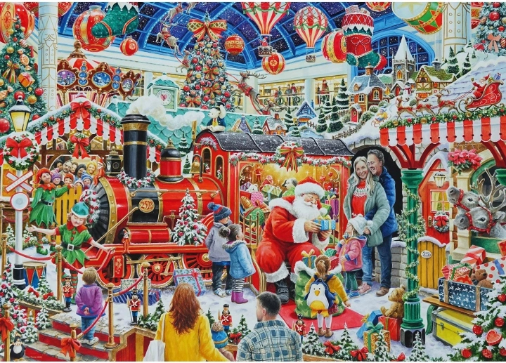 Ravensburger puzzle Božić 1000 dijelova