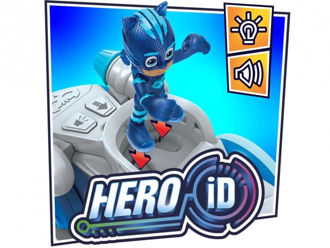 PJMasks hrabra mačka s figuricom