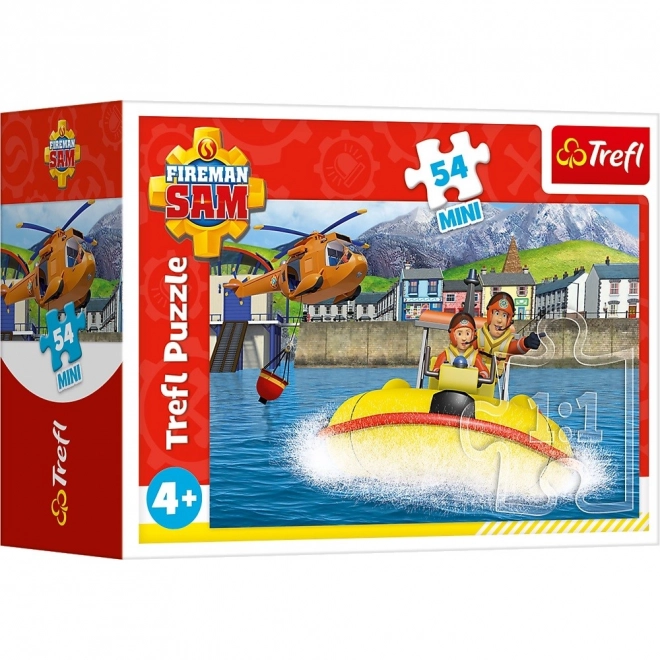 Puzzle Vatrogasac Sam Na vodi
