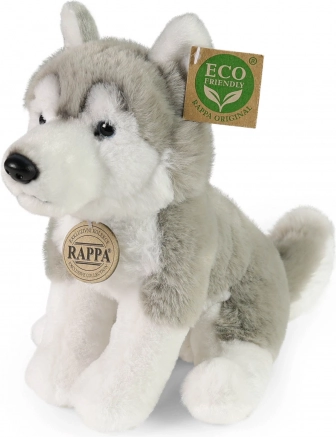 Plišani pas Husky sjedeći 23 cm
