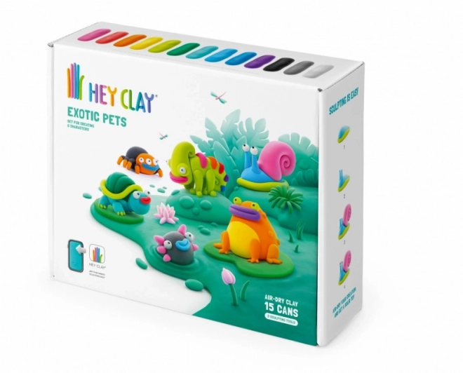 Hey Clay Egzotične životinje 15 posudica