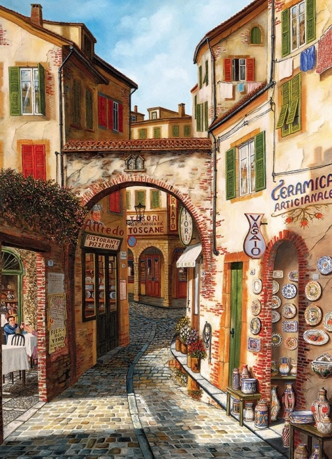 Puzzle Dućan s keramikom 1000 dijelova Cobble Hill