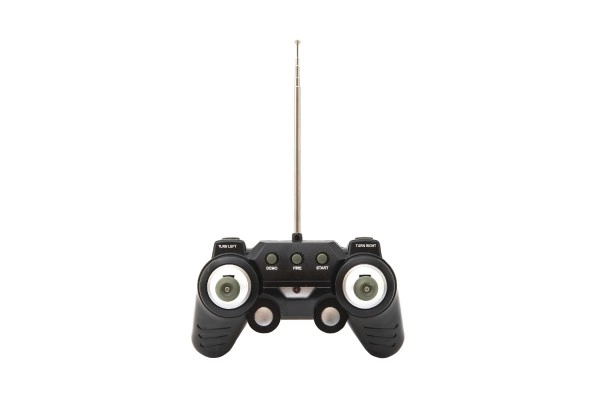 RC tenk plastikni 27cm 27MHz na baterije + punjivi paket sa zvukom u kutiji 37x17x19cm