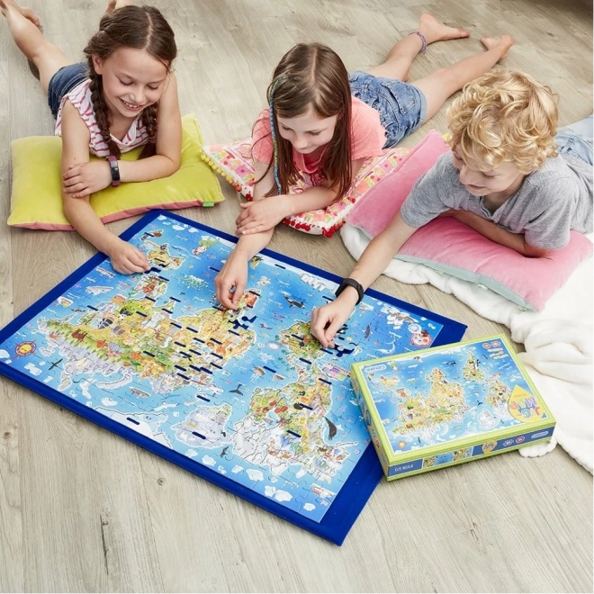 Obrazovno puzzle Naš svijet 250 dijelova