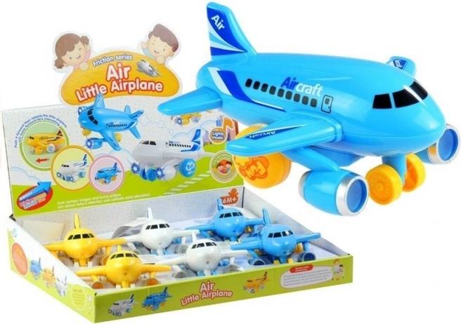 igračka avion s pogonom, svjetlosnim i zvučnim efektima