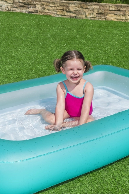 BESTWAY Pravokutni dječji napuhujući bazen 2+ 165x104x25cm + napuhujuće dno