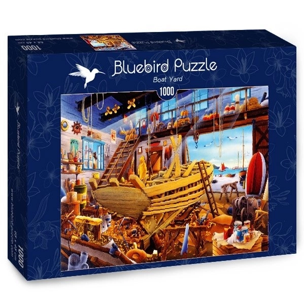 Puzzle BoatHouse 1000 dijelova Bluebird