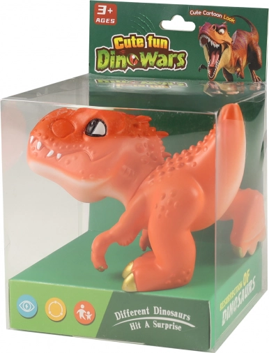 Narančasti dinosaur 14 cm