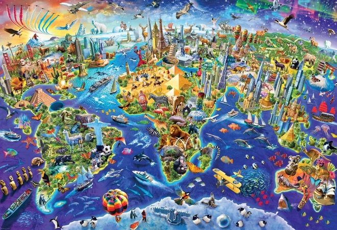 Puzzle Ludi svijet 2000 dijelova EUROGRAPHICS