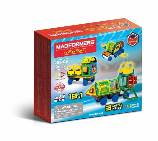 Magnetske kocke City Go Set 25 kom
