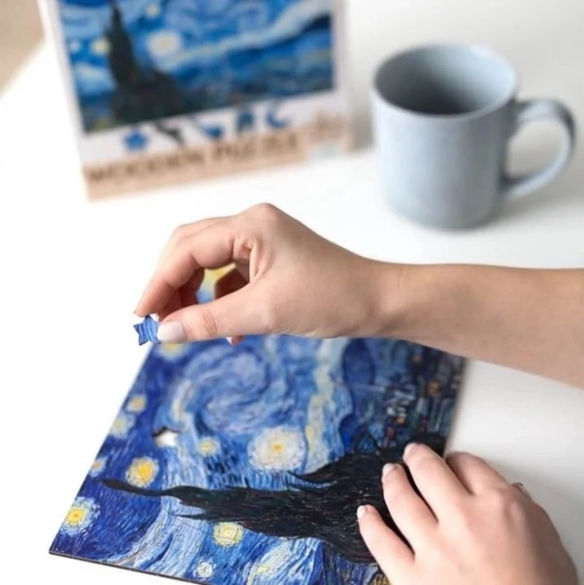 Drvene puzzle Vincent van Gogh - Zvjezdana noć 200 komada