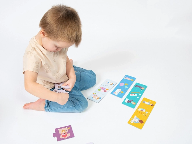 KukiKuk 80042 Veeeeeliké puzzle trio Moj dan