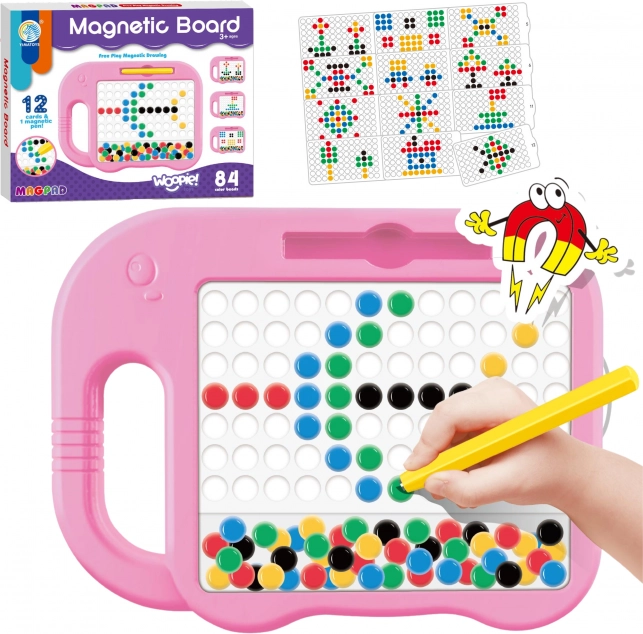 Magnetna ploča za djecu Montessori MagPad Slonić