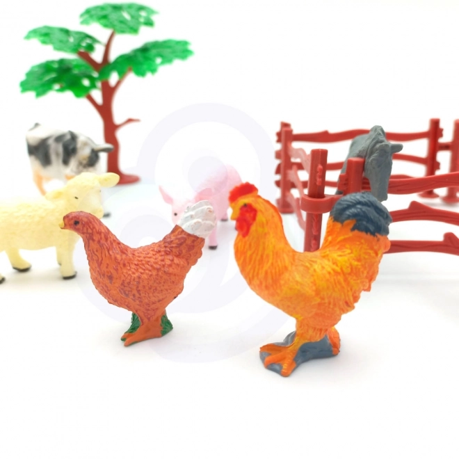 Woopie set figurica životinja sa farme 14 kom