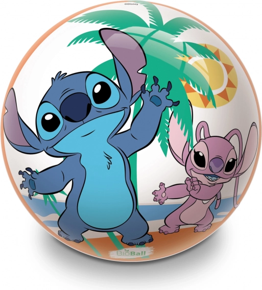 Napuštena plastična lopta STITCH 22 cm BioBall