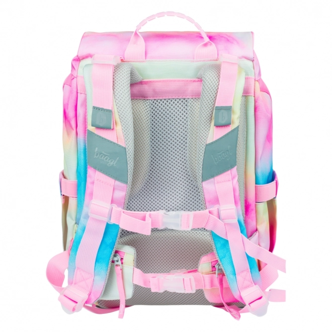 BAAGL Školski ruksak Airy Rainbow Unicorn