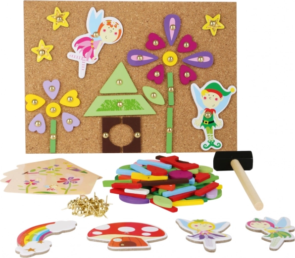 Kreativni set s čekićem s vilama SMALL FOOT