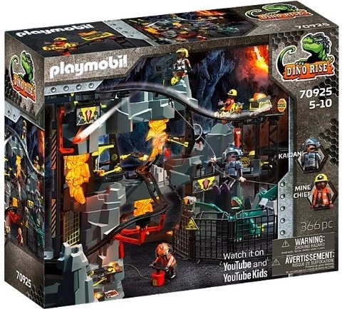 PLAYMOBIL DINO RISE rudnik dinosaura s kolicima i dizalom