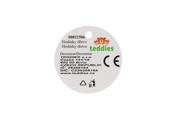 Drvene narukvice satovi 7cm mješovite vrste / boje s postoljem