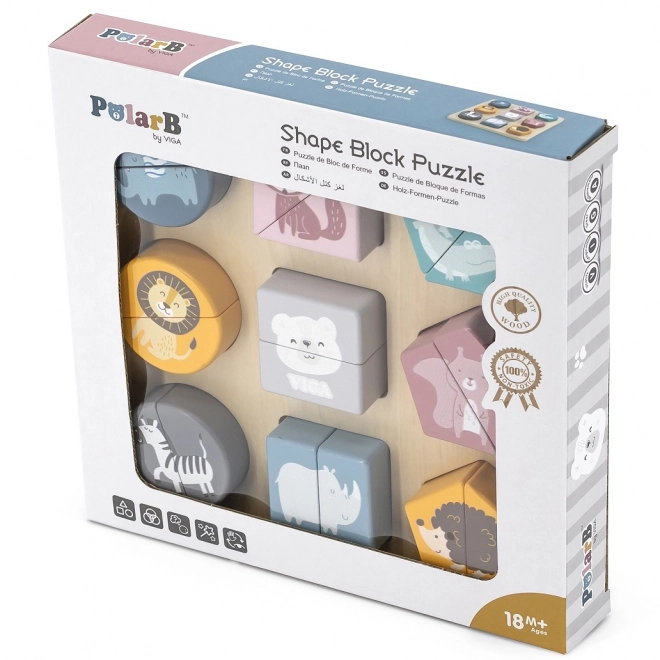 Oblikovne puzzle PolarB