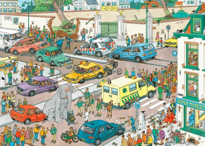 JUMBO Puzzle Jumbo ide u kupnju, 1000 dijelova