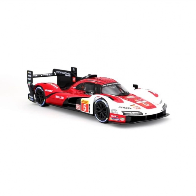 Bburago 1:24 Trkaći - Porsche 963 - Bijela/Crvena #5