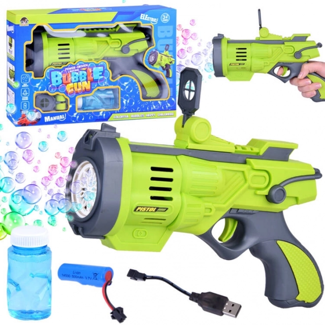 Pištolj za sapunaste mjehuriće Rainbow Soap Bubbles ZA4962