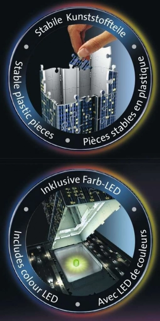 RAVENSBURGER Svjetleća 3D slagalica Noćna edicija Empire State Building 216 dijelova