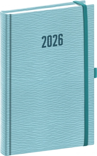 Dnevni dnevnik Notique Rivoli 2026 svijetlo plavi 15 x 21 cm