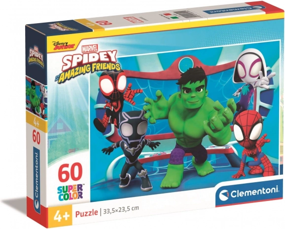 puzzle 60 dijelova marvel spidey – clementoni